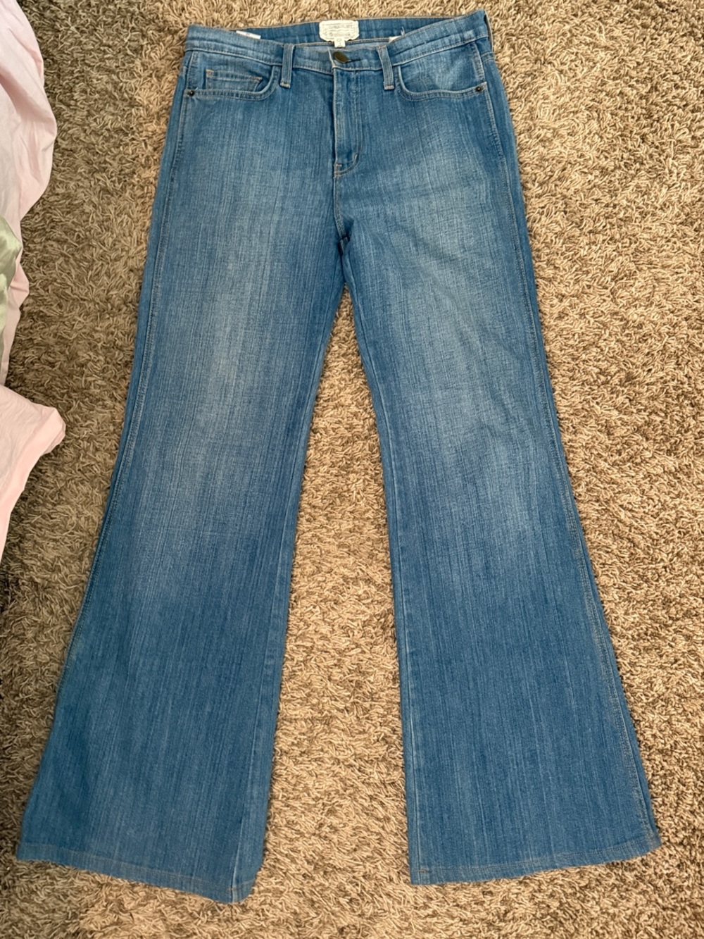 Current/Elliott Girl Crush Cruiser Jeans Size 30 Flare Bootcut Made USA